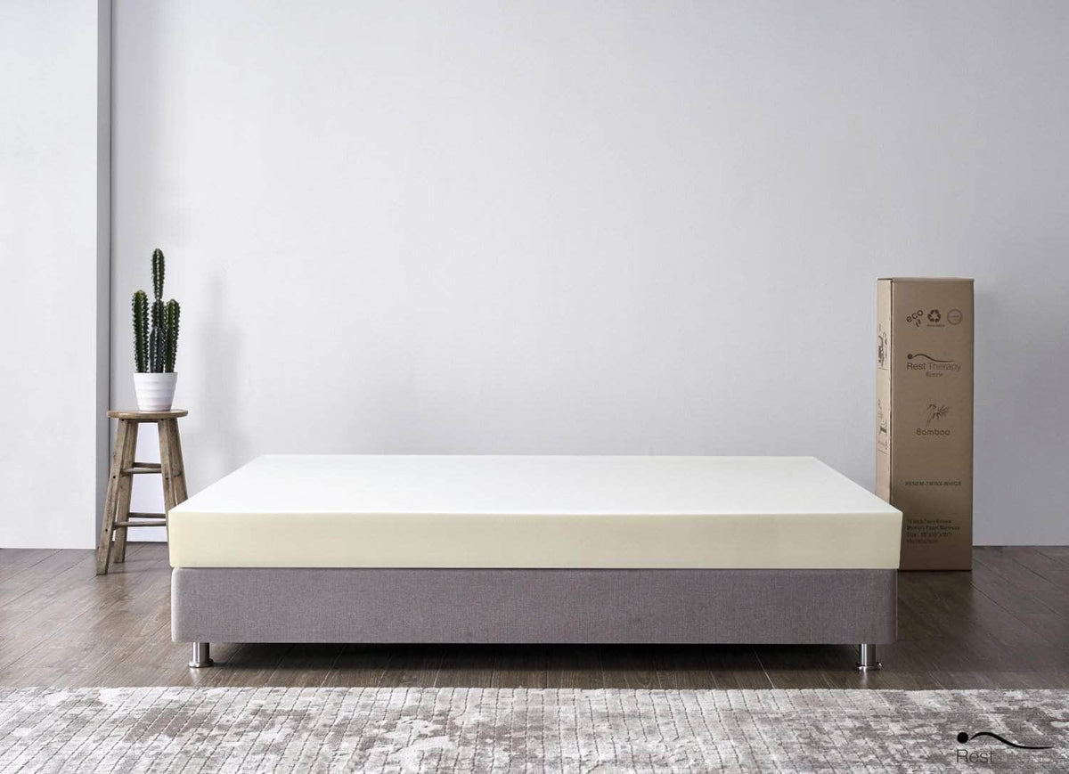 Rest Therapy 6 Inch Tranquility Bamboo Memory Foam Mattress, image 5