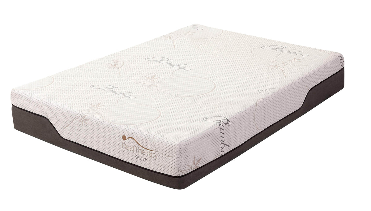 Rest Therapy 12 Inch Revive Bamboo Cool Gel Memory Foam Mattress, image 20