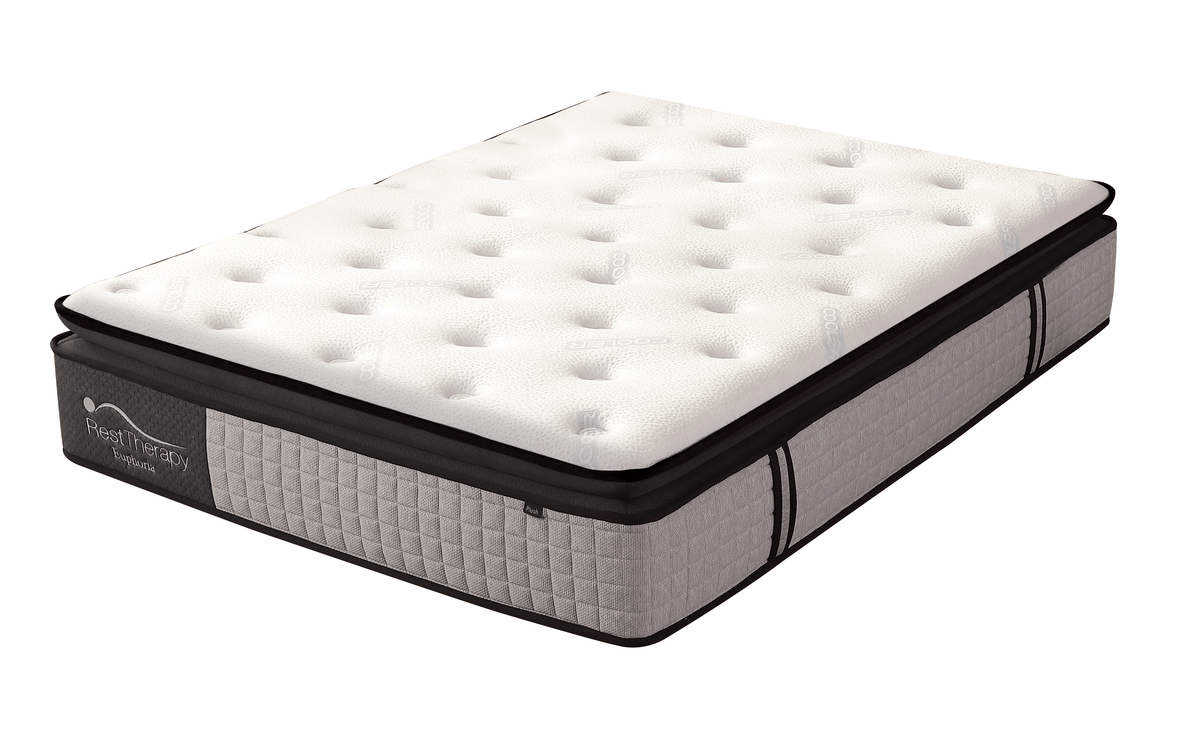 Rest Therapy 14 Inch Euphoria Cooling Pillow Top Plush Hybrid Pocket Coil Mattress with Cool Gel Memory Foam, image 21