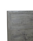 Rustic Classics Whistler Reclaimed Wood Platform Bed with 4 Storage Drawers in Grey, image 3