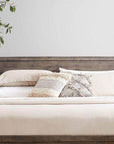 Rustic Classics Whistler 4 Piece Reclaimed Wood Storage Platform Bedroom Furniture Set in Grey, image 4