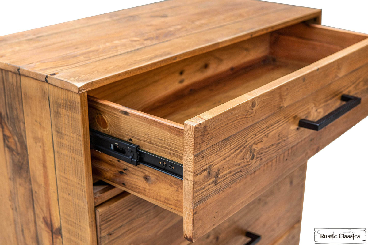 Rustic Classics Cypress Reclaimed Wood 5 Drawer Chest in Spice, image 7