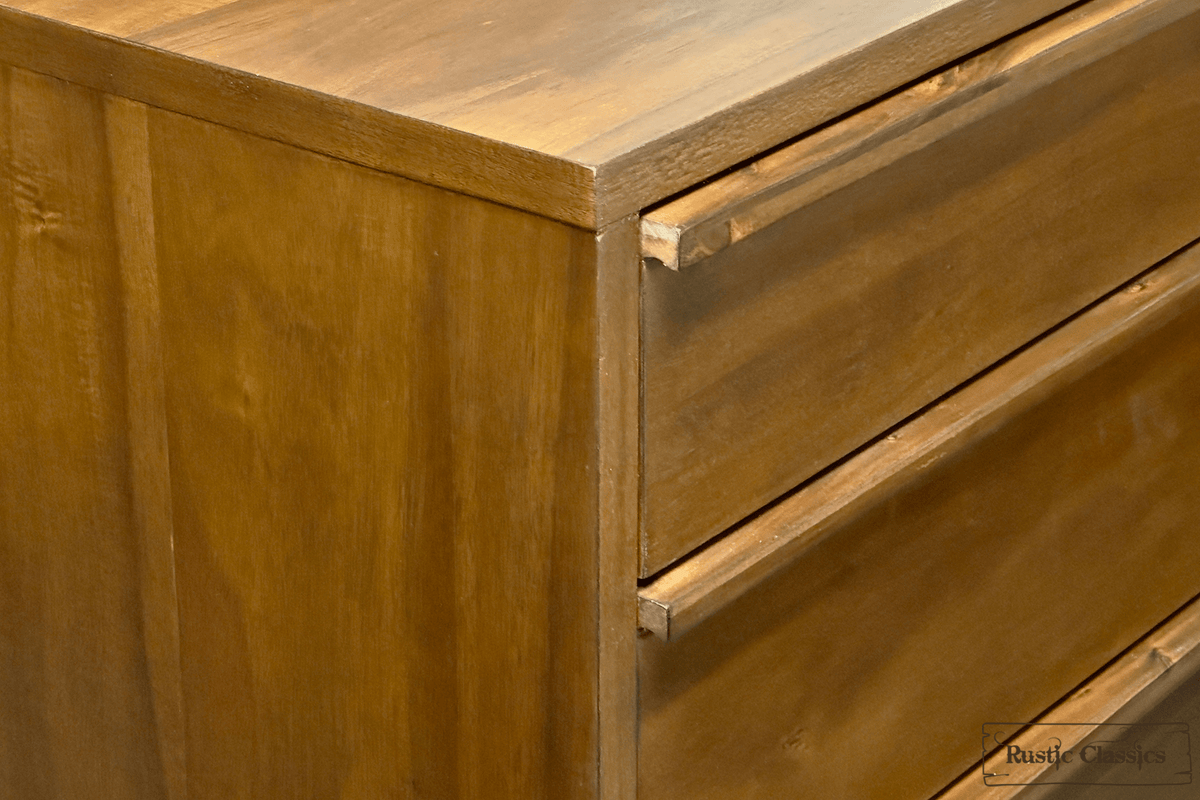 Rustic Classics Jasper Reclaimed Wood 5 Drawer Chest in Brown, image 9