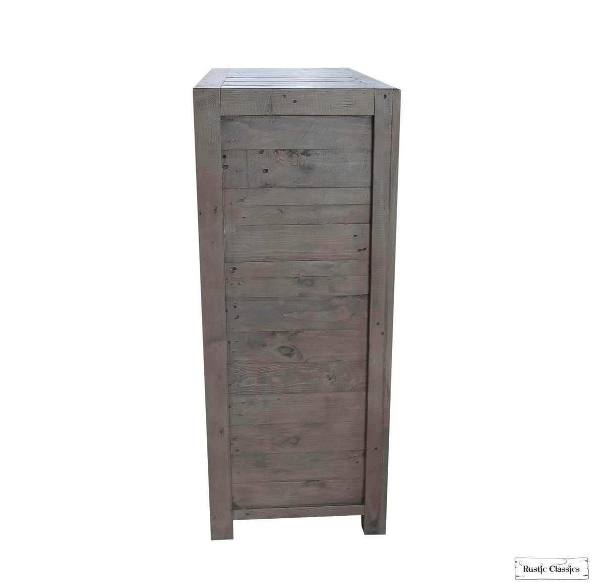 Rustic Classics Whistler Reclaimed Wood 6 Drawer Chest in Grey, image 8