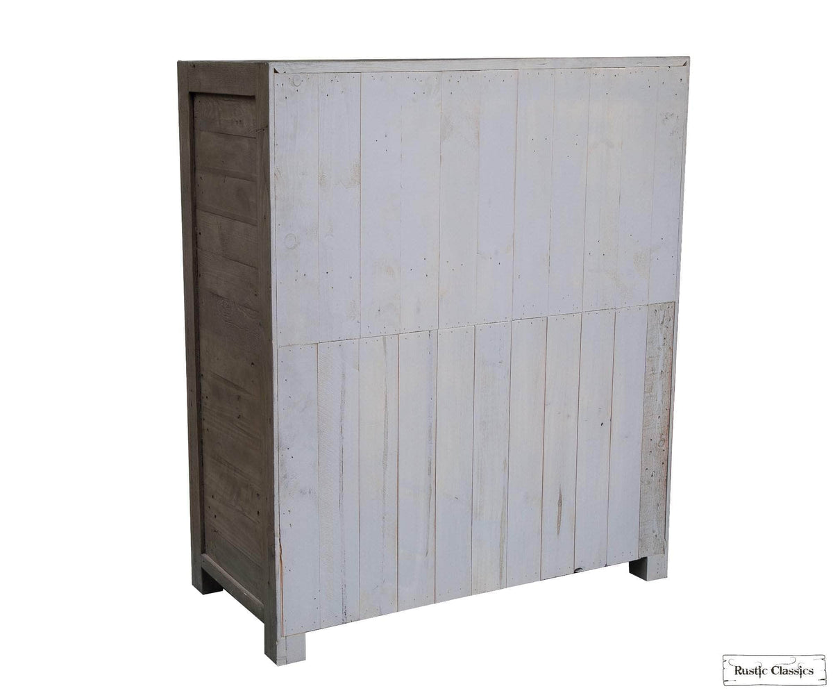 Rustic Classics Whistler Reclaimed Wood 6 Drawer Chest in Grey, image 10
