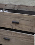 Rustic Classics Whistler Reclaimed Wood 7 Drawer Dresser in Grey, image 4