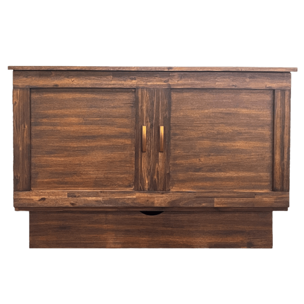Sleep Chest Tuscany Murphy Cabinet Bed in Brushed Acacia, image 3