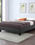 True Contemporary EZ Base Foundation Dark Grey Platform Bed, image 1