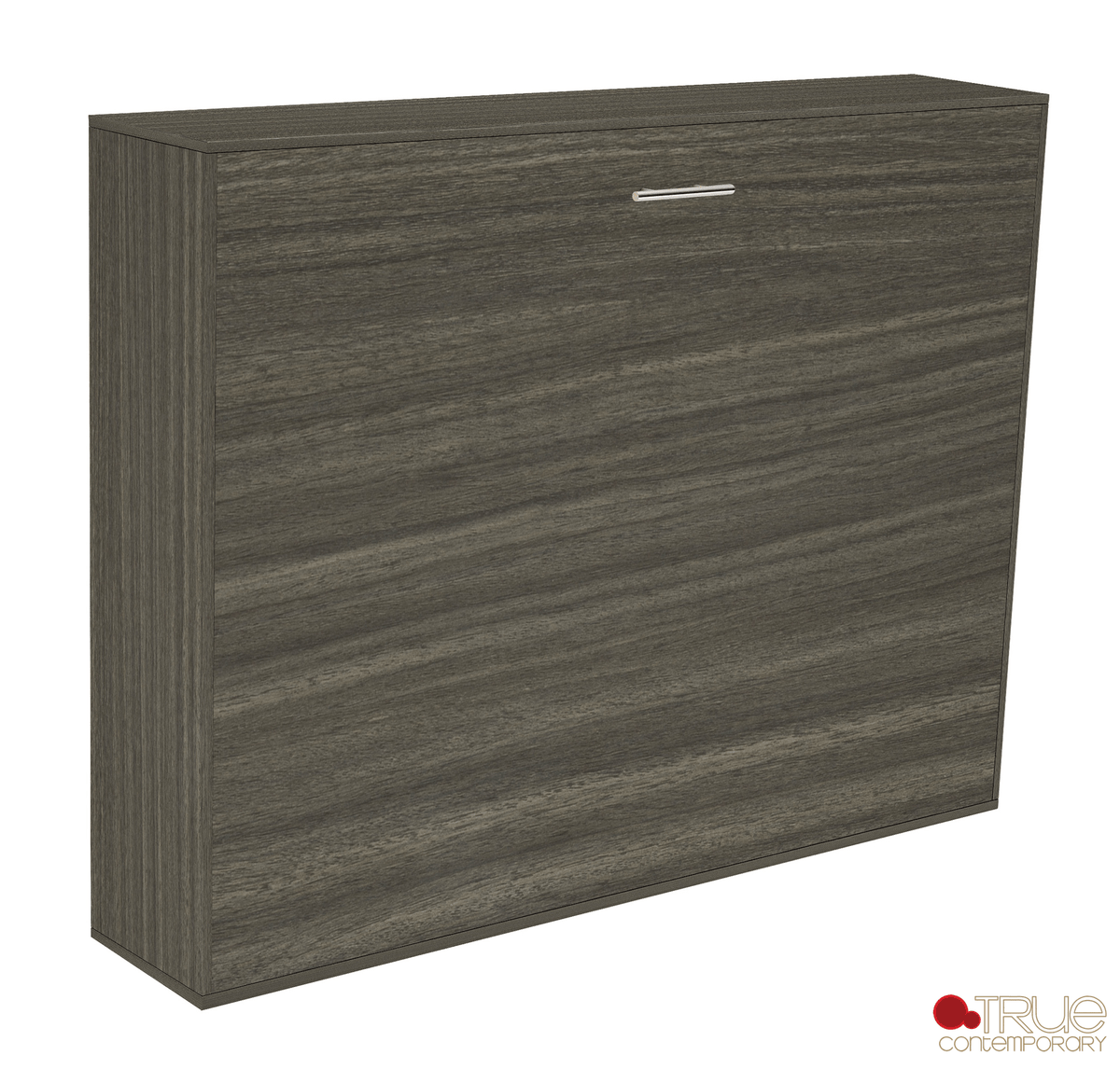 True Contemporary Heidi II Brown Horizontal Murphy Wall Pull Down Bed, image 8