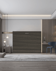True Contemporary Heidi II Brown Horizontal Murphy Wall Pull Down Bed, image 3