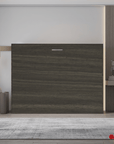 True Contemporary Heidi II Brown Horizontal Murphy Wall Pull Down Bed, image 2