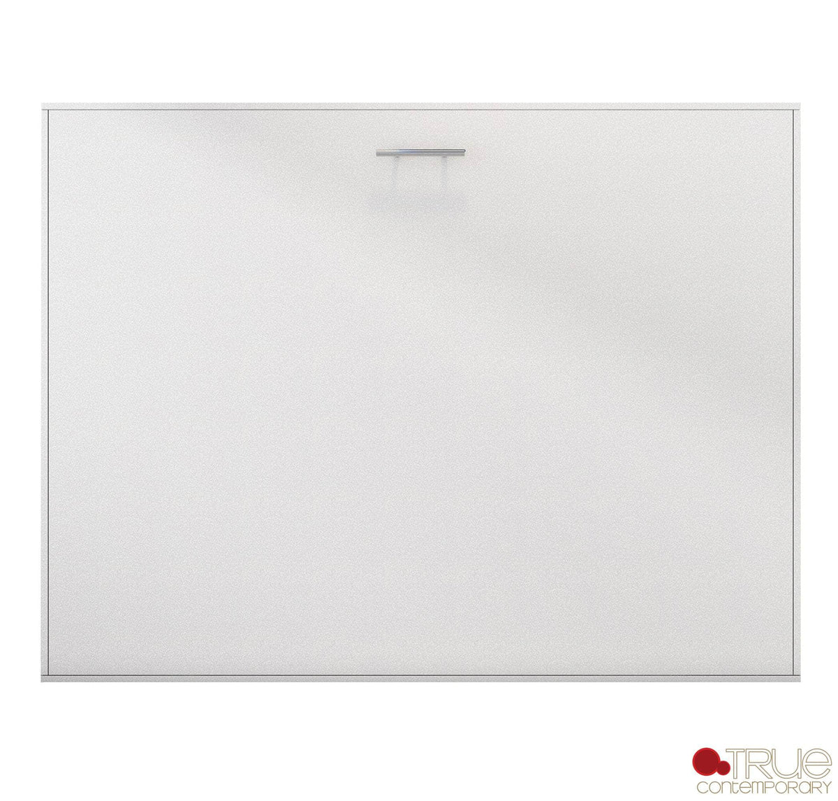 True Contemporary Heidi II White Horizontal Murphy Wall Pull Down Bed, image 6