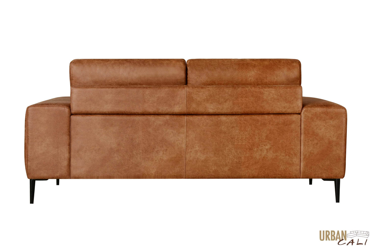 Primo International Fresno Loveseat in Rustic Light Brown, image 4