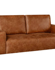 Primo International Fresno Loveseat in Rustic Light Brown, image 3
