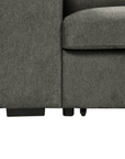 Urban Cali Sonoma 103.5" Wide Sleeper Sectional Sofa Bed with Reversible Storage Chaise and 2 Stools, image 20