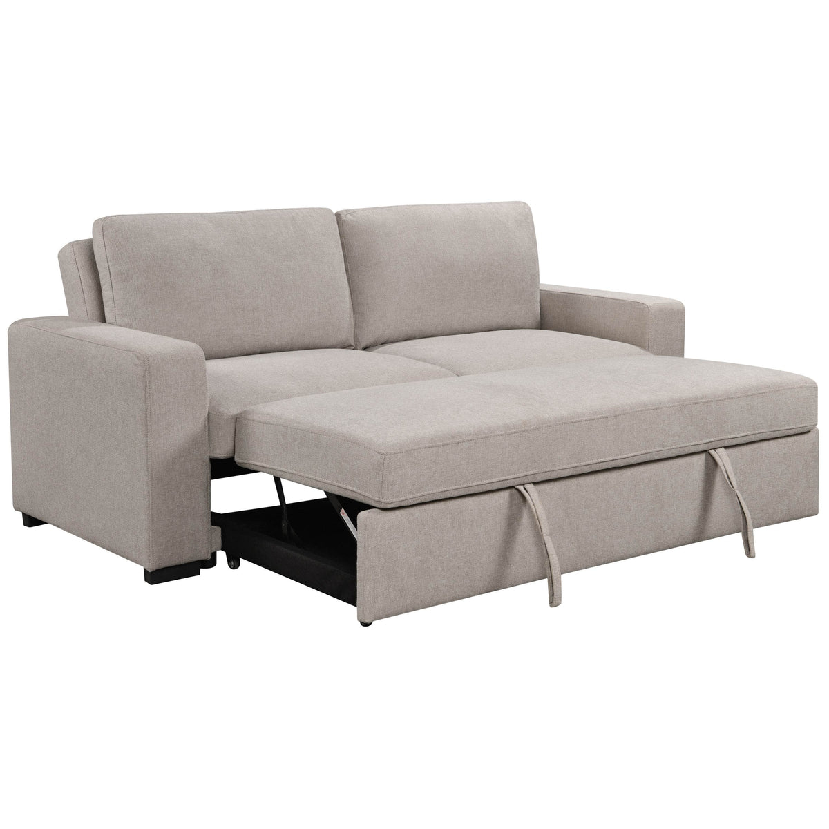 Urban Cali Sofa Belfast Beige Eureka 79.5" Sleeper Sofa Bed - Available in 3 Colours