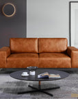Primo International Fresno Sofa in Rustic Light Brown, image 1